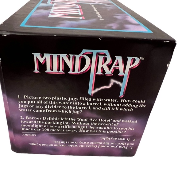 Mind Trap Game Ages 12+ It will challenge the way you think! - Picture 5 of 6